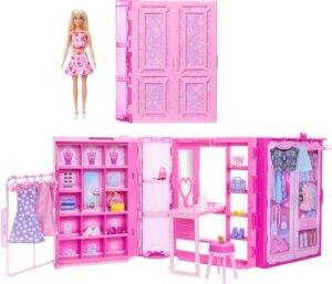 Boneca Barbie Dream Closet Mattel - HXD58 (25 Pzs)