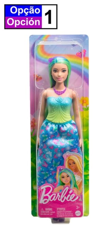 Muñeca Barbie Princess Fantasy Mattel - HRR07 (Diversos)