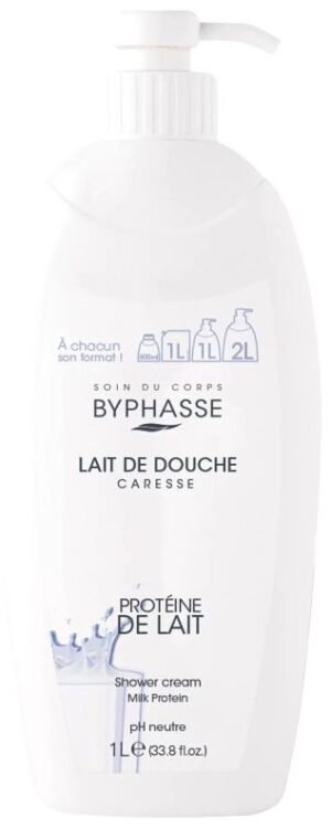 Shower Byphasse Lait de Douche Caresse - 1L