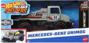 Mattel Hotwheels Pull-Back Speeders Mercedes Benz Unimog - HPR70 ( Diversos)