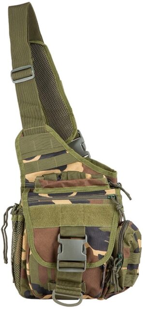 Bolsa Táctica Doberman Jungle 510426 5L Camuflado Verde