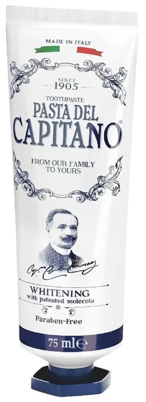Pasta de dientes Pasta del Capitano 1905 Whitening - 75mL