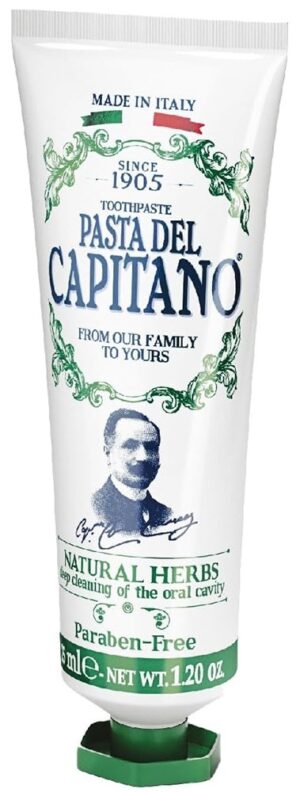Pasta de dientes Pasta del Capitano 1905 Erbe Naturali - 25mL