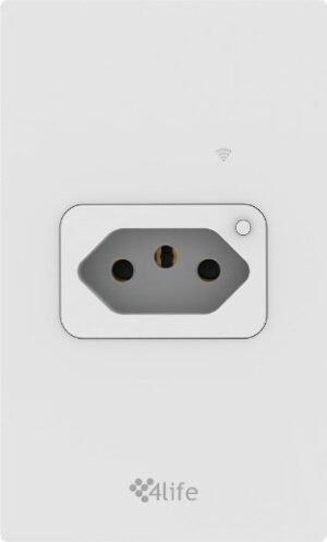Toma Smart 4Life FLS1BRZ Socket Blanco