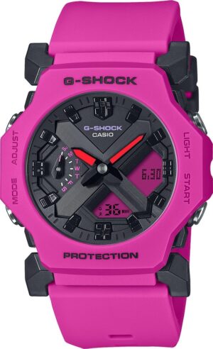 Reloj Casio Analógico/Digital GA-2300-4ADR - Negro/Fúcsia