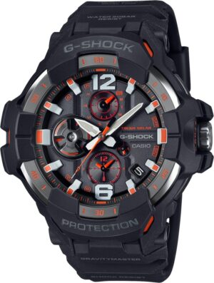 Reloj Casio Analógico GR-B300-1A4DR - Negro/Naranja