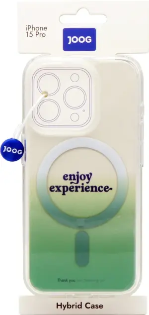 Funda Joog para iPhone 15 Pro Matt Green Gradient