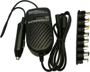 Fuente de Alimentación Universal Notebook para Auto LSD-80W 80W