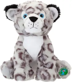 Peluche Leopardo de las nieves Your planet eco toys - 443135 (28cm)
