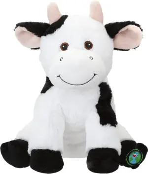 Peluche Vaca Your planet eco toys - 443212 (28cm)