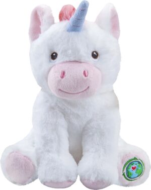 Peluche Unicornio blanco Your planet eco toys - 443293 (23cm)