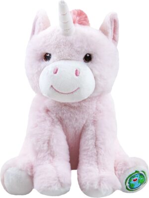 Peluche Unicornio rosa Your planet eco toys - 443294 (23cm)