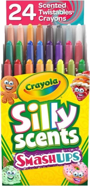 Crayones Crayola Silly Scents Smashups 52-3470 (24 Unidades)
