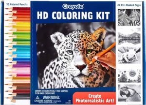Lápiz de Color Crayola HD Coloring Kit 04-2936 (30 Unidades)