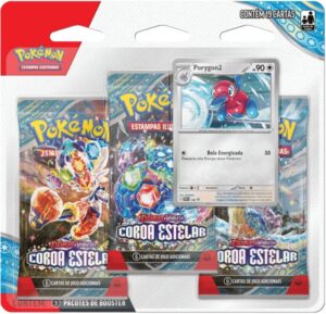 Cartas Pokémon EV7 Corona de Estrellas Porygon2 - 190-41187 - (19 Cartas)
