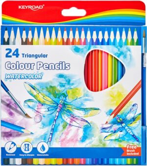 Lapices de colores watercolors Keyroad - KR972680 (24 Colores)