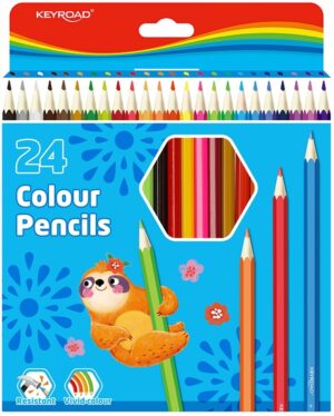 Lapices de colores hexagonal Keyroad - KR972398 (24 Colores)