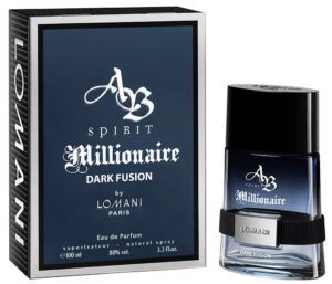 Perfume Lomani Spirit Millionaire Dark Fusion EDP 100mL - Masculino