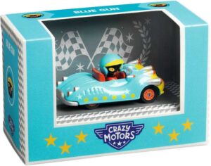 Cochecito Crazy Motors Blue Gun Djeco - DJ05490
