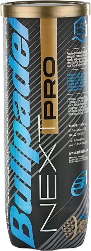 Pelota de Padél Bullpadel New Pro (3 unidades)