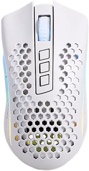 Mouse Redragon Storm Pro M808W-KS Blanco (Inalámbrico)