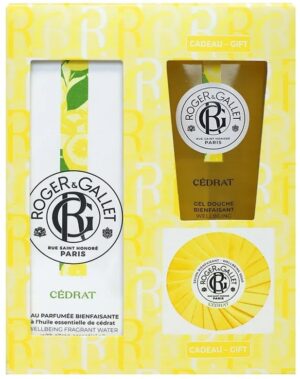 Kit Perfume Roger & Gallet Cédrat EDP 100mL+Gel Douche 50mL+Jabón 50g - Femenino