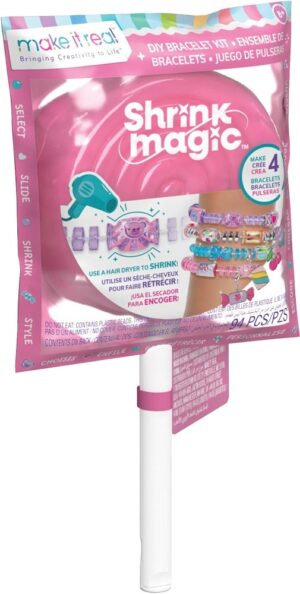 Diy Bracelet Kit Make It Real - MB2416 Rosa (94 Pzs)