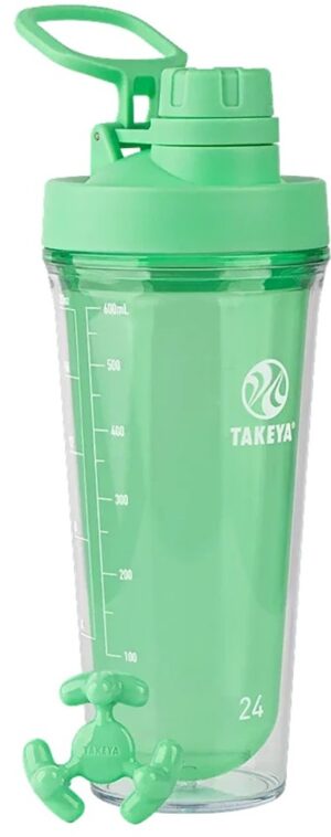 Botella Takeya Tritan Shaker 24 700mL - Pistacho/Green