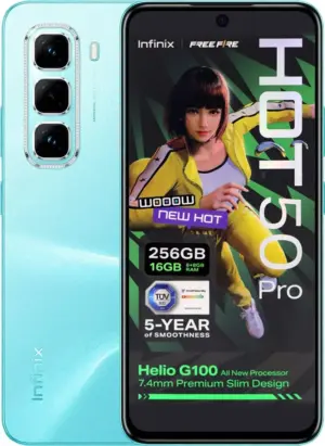 Smartphone Infinix Hot 50 Pro LTE Dual Sim 6.78" 8GB Expansible/256GB Glacier Blue