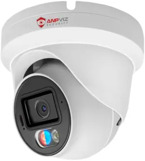 Cámara IP AnpViz IPC-D3283WD-SA 2.8mm 8MP Smart Dual Light PoE Turret