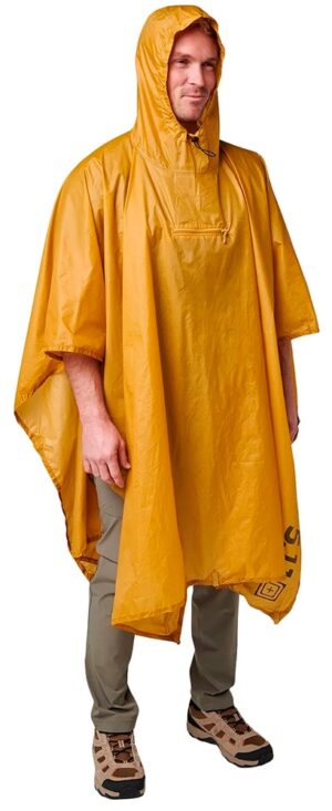 Poncho impermeable 5.11 Tactical Molle 56774-541 Old Gold