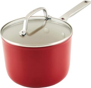 Cacerola Kitchenaid con tapa 19cm - 84848 (Empire Red)