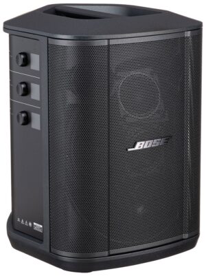 Caja de Sonido Bose S1 Pro+ Wireless PA System Bivolt Negro