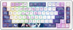 Teclado Gaming Redragon Cyrus Pro K681ACG-RGB-PRO Blanco (Inglés - 3 Modos)