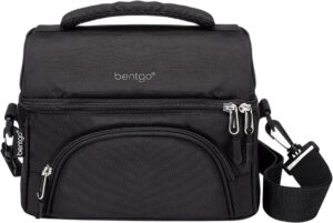 Lonchera para Escuela Bentgo Kids Deluxe Lunch Bag - BGOBG2-CB Carbon Black