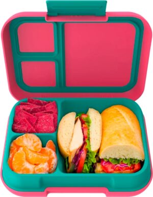 Lonchera para Escuela Bentgo Pop Lunch Box - BGOPOP-BC Bright Coral Teal