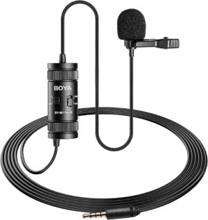 Micrófono de Solapa Universal Lavalier Boya  - BY-M1 Pro II