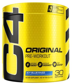 Cellucor C4 Original Pre-Workout Icy Blue Razz - 180g