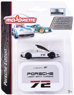 Autito Porsche Edition Vision Gran Turismo 72 Majorette - 21-205-3161 (Gris)