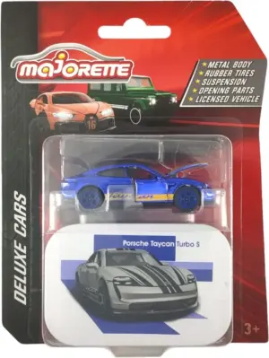 Autito Premium Deluxe Porsche Taycan Turbo S Majorette - 210-205-3190