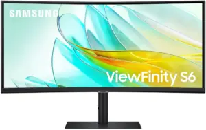 Monitor Samsung 34" ViewFinity S6 LS34C650UANXGO 100Hz/UWQHD/HDMI/DP