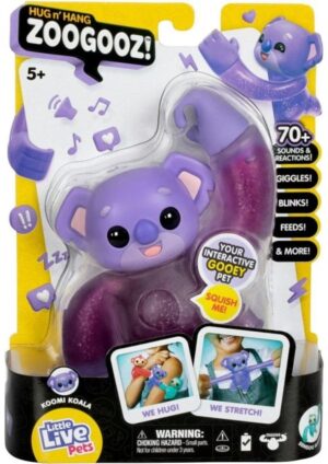 Muñeco Koomi Koala Little Live Pets Hug n' Hang Zoogooz! Moose - 26480