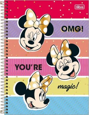 Agenda Tilibra Minnie Mouse - 80 Hojas