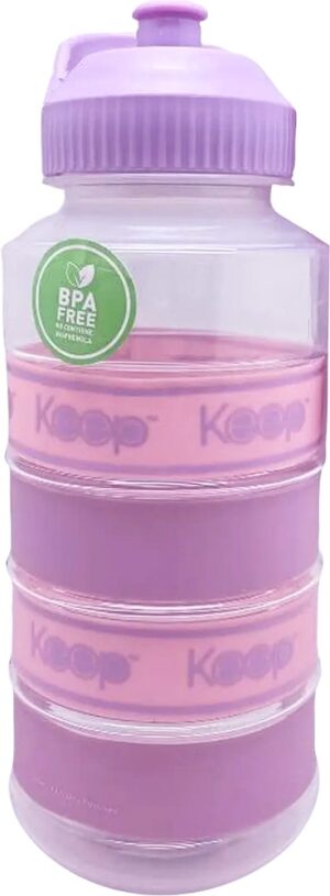 Botella Keep Big Bands 1L - Morado