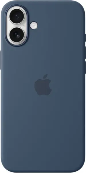 Funda Apple para iPhone 16 Plus MYYA3ZM/A - Silicone Case MagSafe Denim