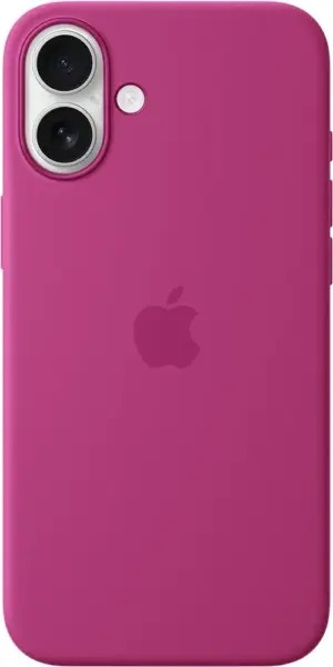 Funda Apple para iPhone 16 Plus MYYE3ZM/A - Silicone Case MagSafe Fuchsia
