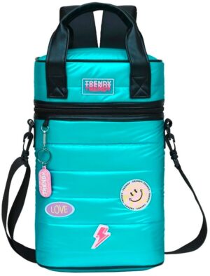 Mochila Matera Trendy 17310 - Aqua/ Negro
