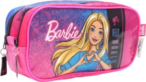 Cartuchera Escolar Barbie Rosa - 71612