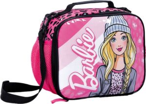 Lonchera Escolar Barbie Rosa/Negro - 71624