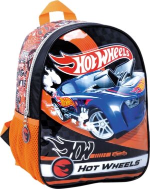 Mochila Hot Wheels Negro/Naranja - 75137